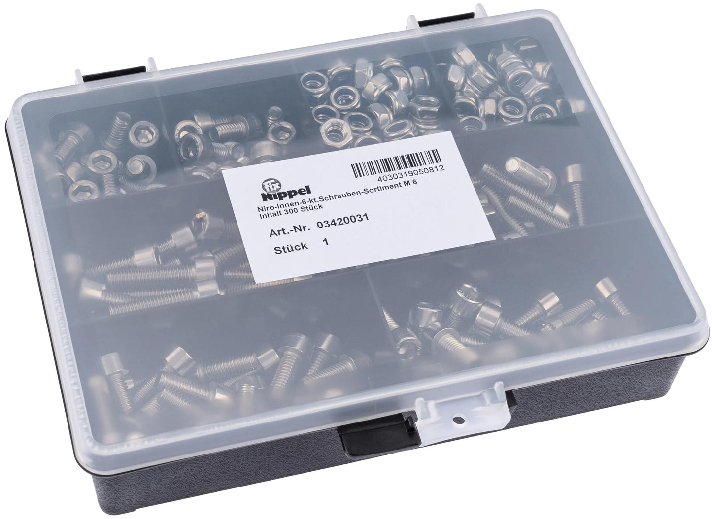 Fix nipple hexagon socket bolt assortment range of allen screws sst 6mm