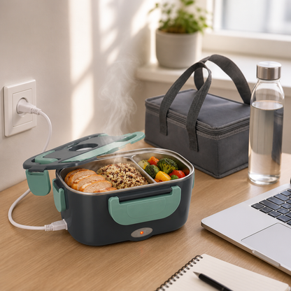 Lunch Box Électrique 2-en-1 Poids lourd