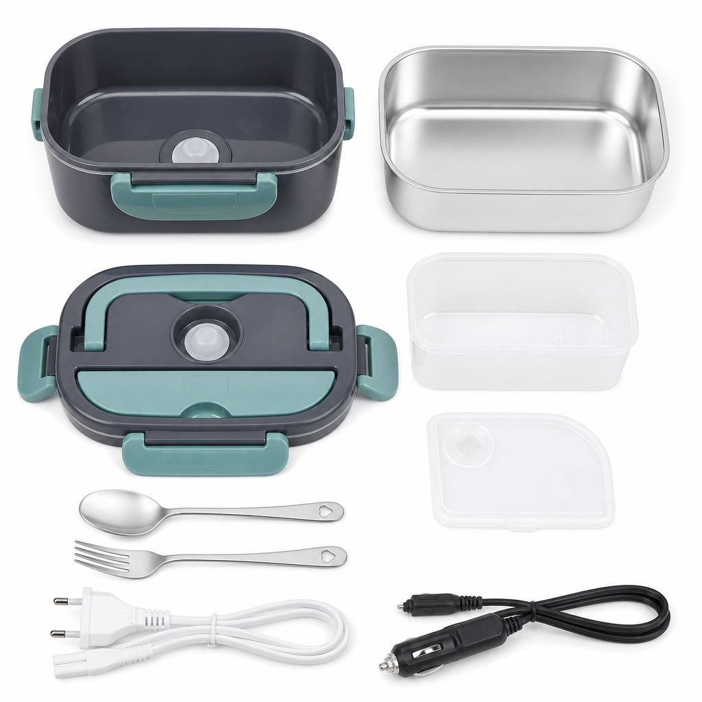 Lunch Box Électrique 2-en-1 Poids lourd