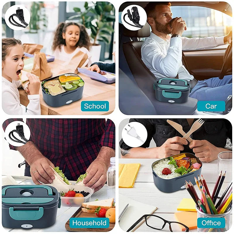 Lunch Box Électrique 2-en-1 Poids lourd